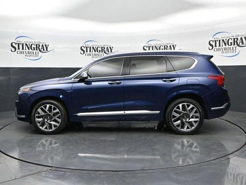 Stormy Blue 2022 Hyundai SANTA FE Calligraphy