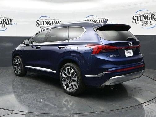 Stormy Blue 2022 Hyundai SANTA FE Calligraphy