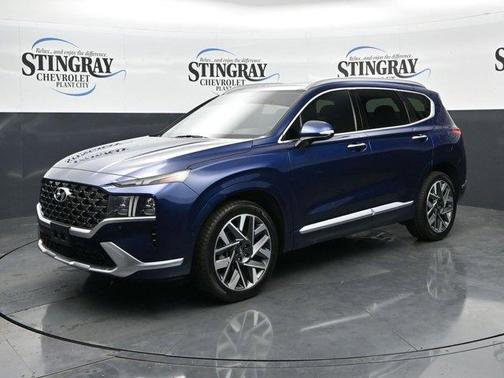 Stormy Blue 2022 Hyundai SANTA FE Calligraphy