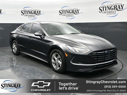 Portofino Gray 2021 Hyundai SONATA SE