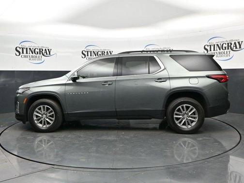 Silver Sage Metallic 2023 Chevrolet Traverse LT Cloth