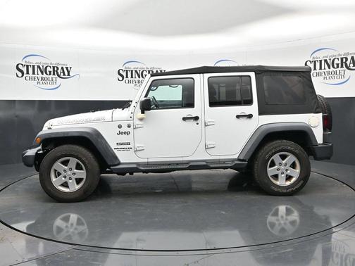 Bright White Clearcoat 2017 Jeep Wrangler Unlimited Sport
