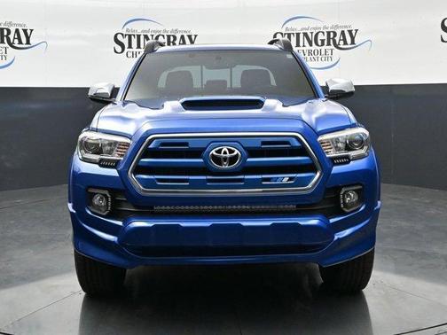 Blazing Blue 2017 Toyota Tacoma Limited
