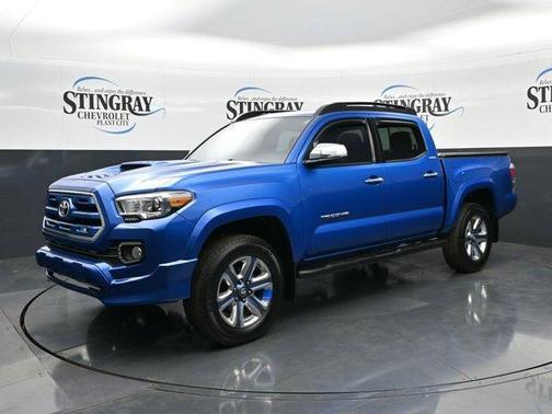 Blazing Blue 2017 Toyota Tacoma Limited