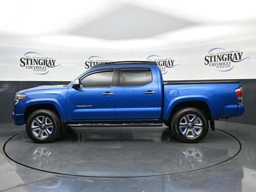 Blazing Blue 2017 Toyota Tacoma Limited