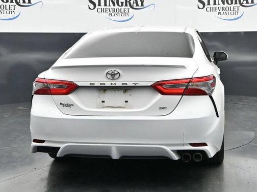 Super White 2019 Toyota Camry SE