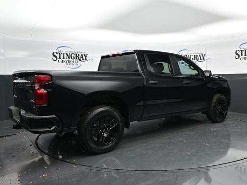 Black 2025 Chevrolet Silverado 1500 Custom