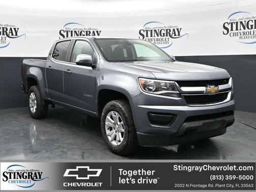 Satin Steel Metallic 2019 Chevrolet Colorado LT