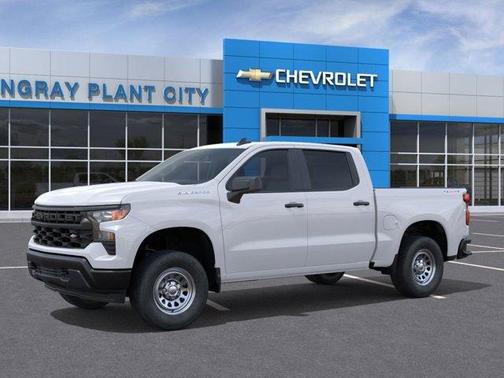 Summit White 2026 Chevrolet Silverado 1500 WT