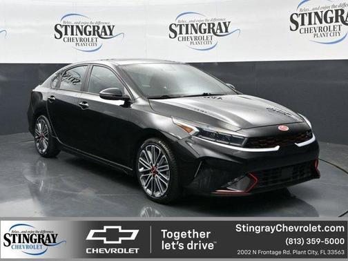 Aurora Black Pearl 2022 Kia Forte GT