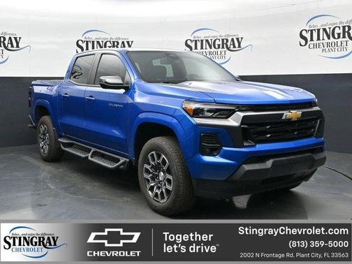 Glacier Blue Metallic 2024 Chevrolet Colorado LT