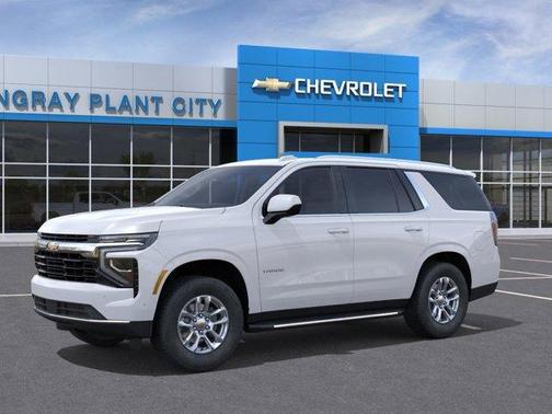Summit White 2026 Chevrolet Tahoe LS