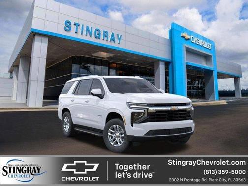 Summit White 2026 Chevrolet Tahoe LS