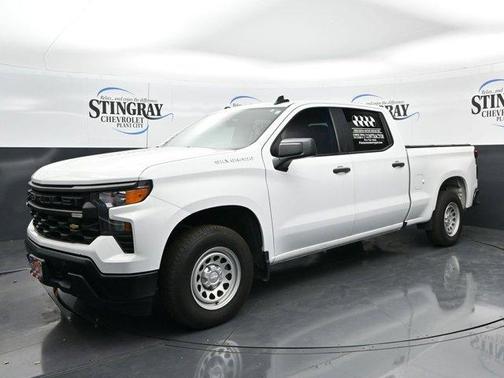 Summit White 2023 Chevrolet Silverado 1500 WT