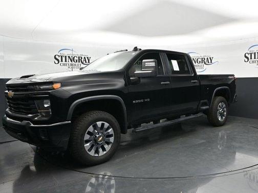Black 2024 Chevrolet Silverado 2500 Custom