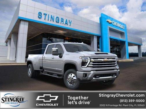Sterling Gray Metallic 2026 Chevrolet Silverado 3500 High Country