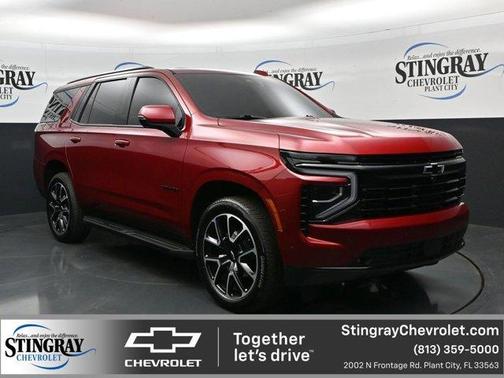 Radiant Red 2026 Chevrolet Tahoe RST