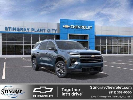 Lakeshore Blue Metallic 2026 Chevrolet Traverse LT