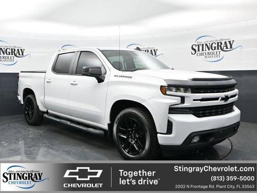 Summit White 2021 Chevrolet Silverado 1500 RST