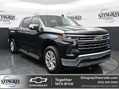 Dark Ash Metallic 2023 Chevrolet Silverado 1500 LTZ