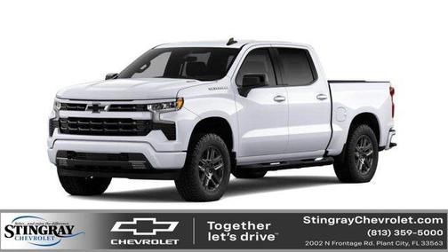 Summit White 2026 Chevrolet Silverado 1500 RST