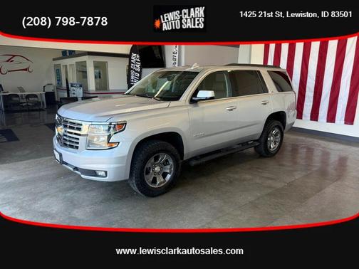 Silver Ice Metallic 2017 Chevrolet Tahoe LT