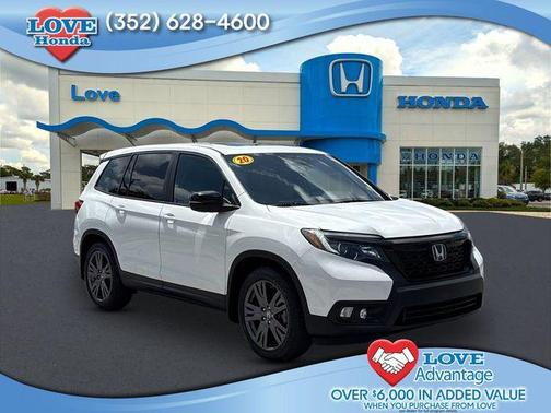 White 2020 Honda Passport EX-L