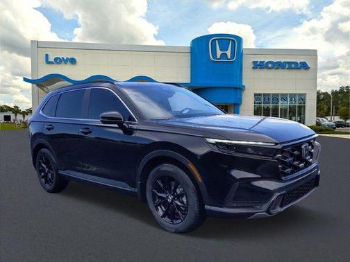 Black 2025 Honda CR-V Hybrid Sport-L