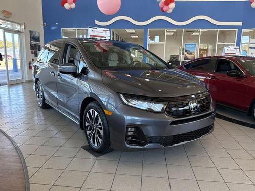 Modern Steel Metallic 2026 Honda Odyssey Elite