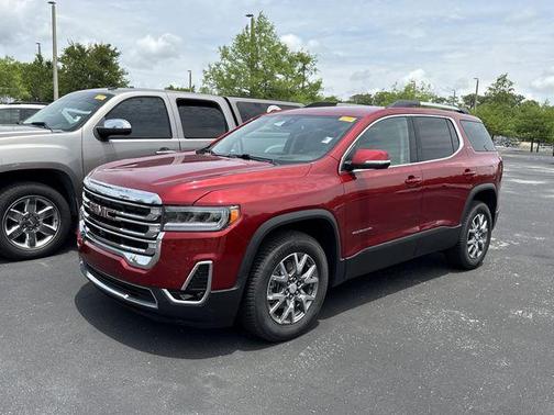 Cayenne Red 2021 GMC Acadia SLT