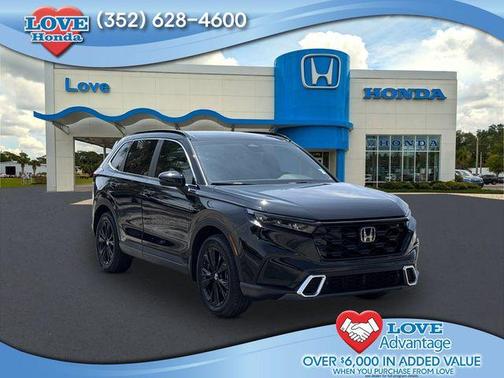 Black 2024 Honda CR-V Hybrid Sport Touring