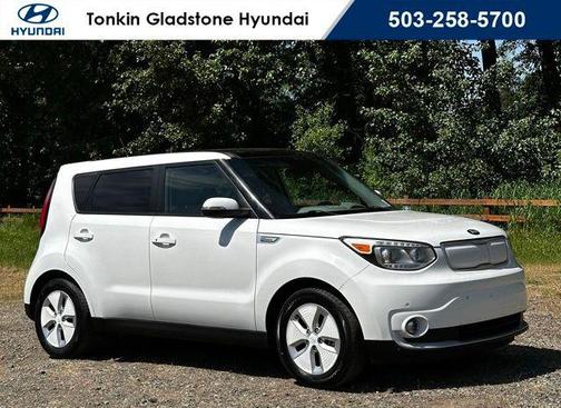 Clear White 2016 Kia Soul EV +