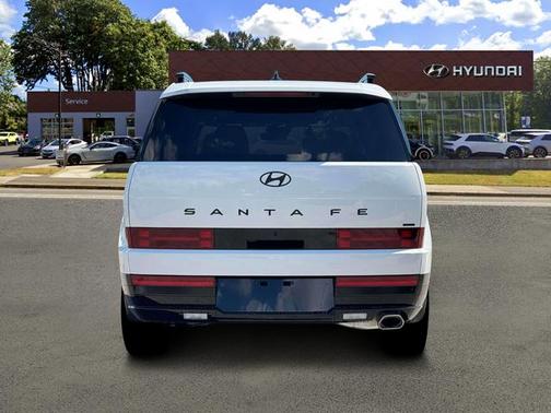 Serenity White 2026 Hyundai SANTA FE Calligraphy