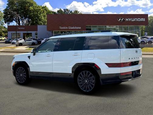 Serenity White 2026 Hyundai SANTA FE Calligraphy