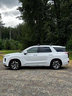Hyper White 2022 Hyundai PALISADE Calligraphy