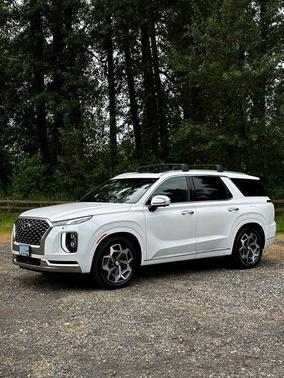 Hyper White 2022 Hyundai PALISADE Calligraphy