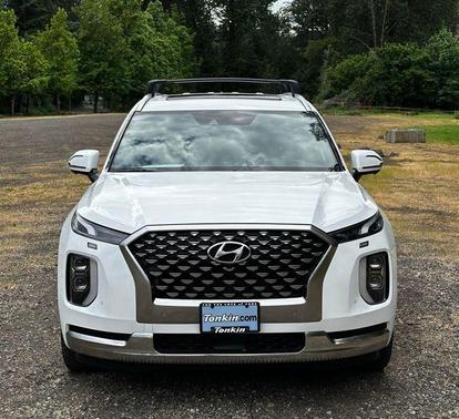 Hyper White 2022 Hyundai PALISADE Calligraphy