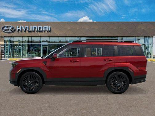 Ultimate Red 2026 Hyundai SANTA FE HEV Calligraphy