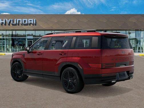 Ultimate Red 2026 Hyundai SANTA FE HEV Calligraphy