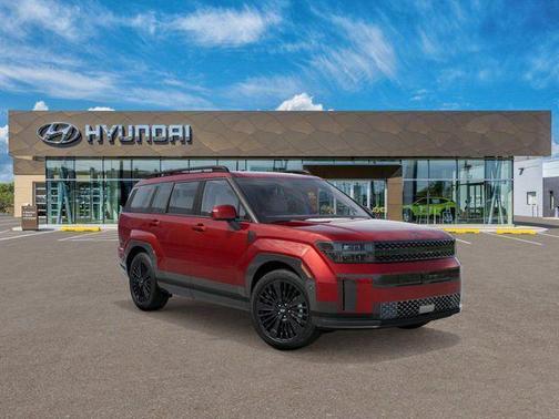 Ultimate Red 2026 Hyundai SANTA FE HEV Calligraphy