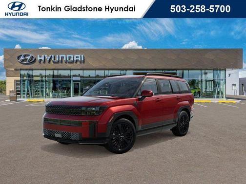 Ultimate Red 2026 Hyundai SANTA FE HEV Calligraphy