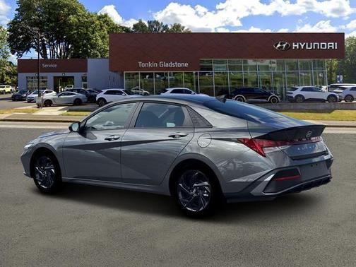 Amazon Gray 2026 Hyundai ELANTRA HEV SEL Sport
