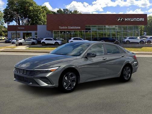 Amazon Gray 2026 Hyundai ELANTRA HEV SEL Sport