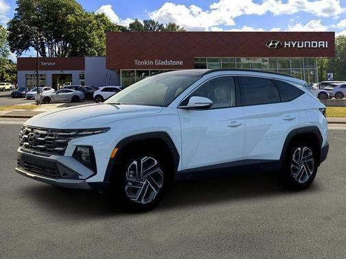 Creamy White Pearl 2026 Hyundai TUCSON Hybrid Limited
