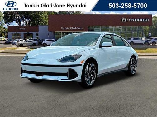 Serenity White 2025 Hyundai IONIQ 6 SEL