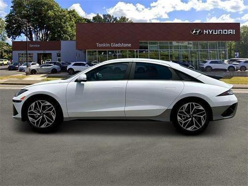 Serenity White 2025 Hyundai IONIQ 6 SEL