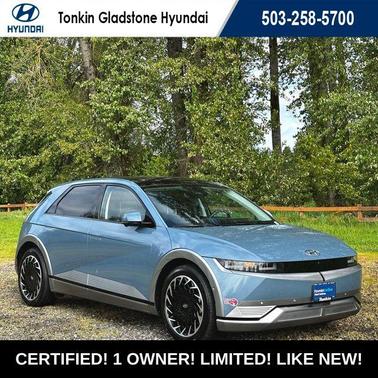 Lucid Blue 2023 Hyundai IONIQ 5 Limited