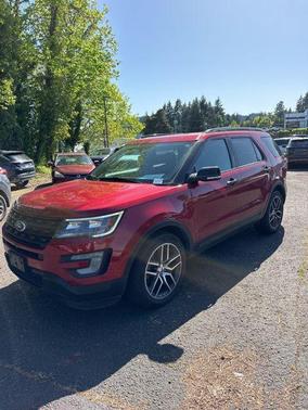 Ruby Red Metallic 2017 Ford Explorer sport