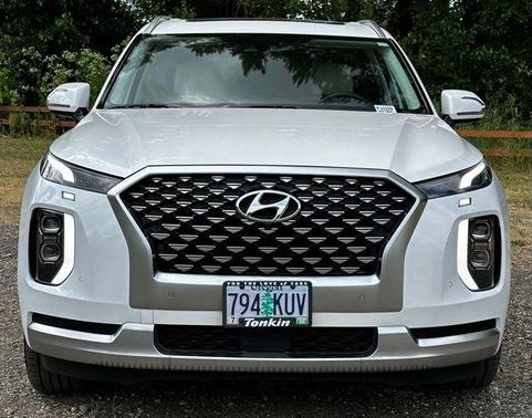 Hyper White 2021 Hyundai PALISADE Calligraphy