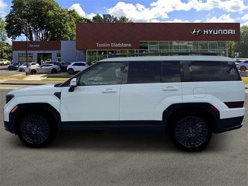 Serenity White 2026 Hyundai SANTA FE HEV Calligraphy